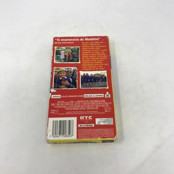 Madeline and Peter Pan VHS - Picture 3 of 5